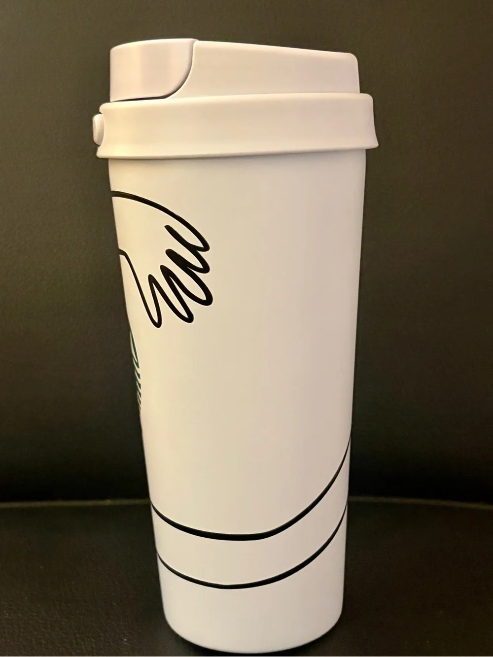 NWT STARBUCKS KITCHEN Coffee for All SPRING 2026 16oz 473mL Hug Graphic Tumbler